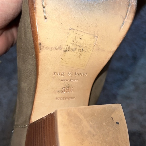 Rag & Bone Harrow olive green boot​ - Picture 11 of 16